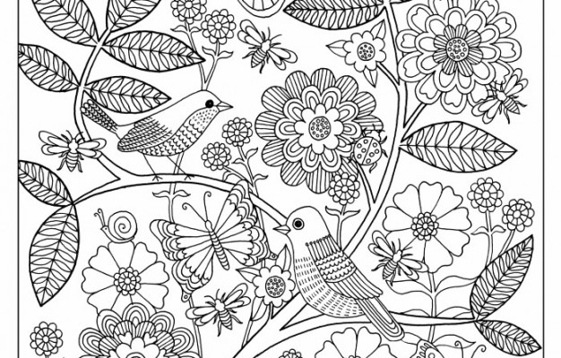 garden coloring pages for free - photo #40