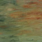 SOLD "Green Rust" ~ 20" x 24" x 1.5"~ Acrylic on Canvas
