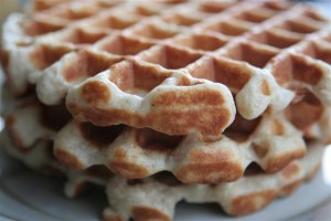 Stack o' Sourdough Waffles