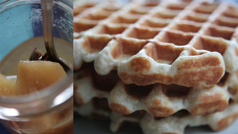 Waffles and Pears (Medium)