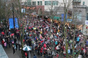 Vancouver 2010 Olympics imagine1day Flash Mob 1