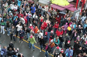 Vancouver 2010 Olympics imagine1day Flash Mob 3