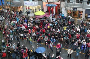 Vancouver 2010 Olympics imagine1day Flash Mob 4