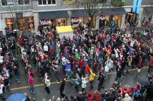 Vancouver 2010 Olympics imagine1day Flash Mob 6