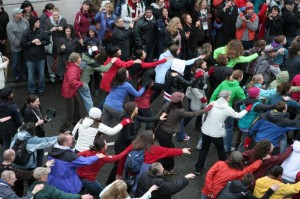 Vancouver 2010 Olympics imagine1day Flash Mob 8