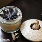 Black Lotus Flower Soy Beeswax Candle Black Lotus Flower Soy Beeswax Candle