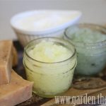 lemongrass ginger rosemary spearmint energizing sugar scrub
