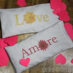 Valentines Day Printable Lavender Eye Pillows (Small)