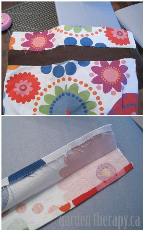 DIY Garden Apron waist band