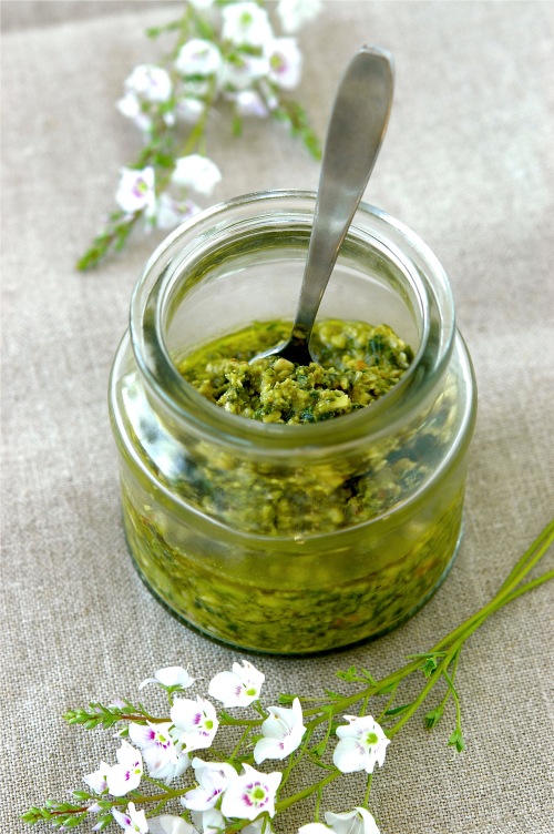 walnut-pesto recipe