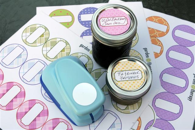 Printable Canning Labels to Dress Up Your Jam