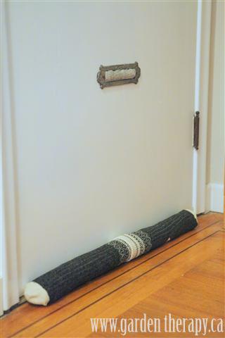 Door Draft Sock and mail slot filler