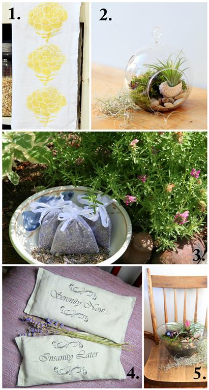 Handmade Mother's Day Gifts Ideas for Garden Loving Moms