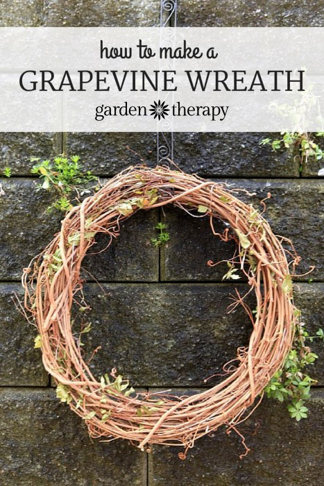 How to make a grapevine wreath