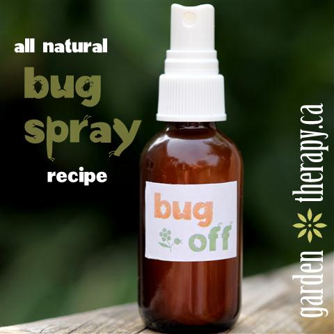 All-Natural Bug Spray recipe and many other great organic pest control ideas!