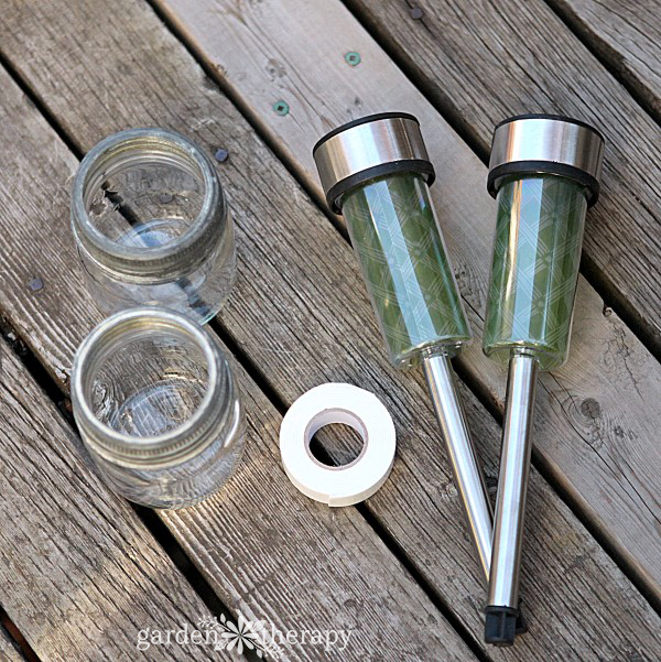 Diy mason jar on sale outdoor solar lights