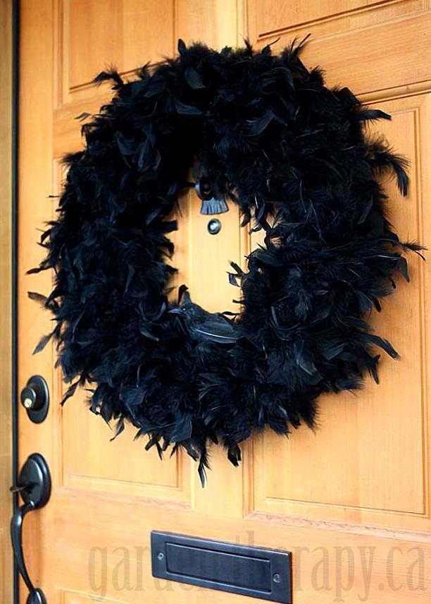 Halloween Front Door Decor