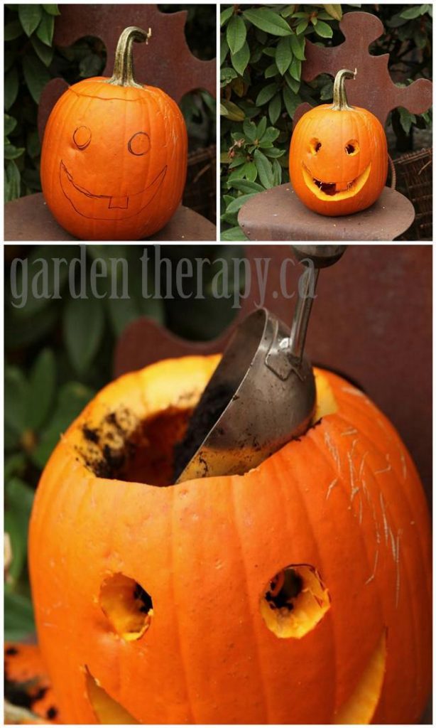 halloween planter