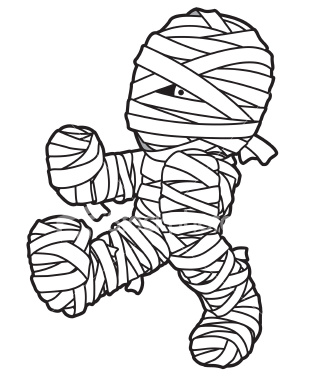 Cartoon Mummy