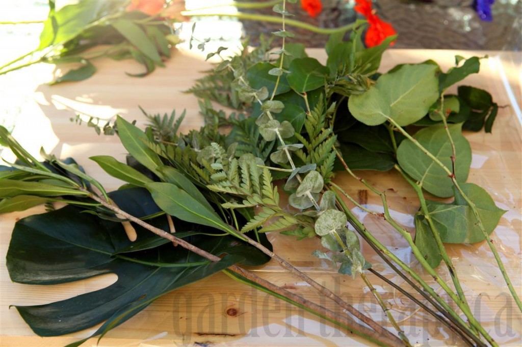 Flower Rearranging - Garden Therapy