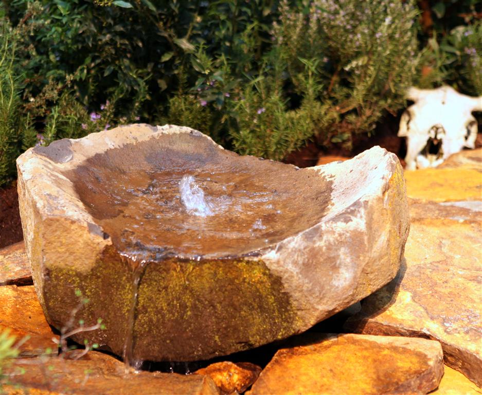 Rock fountain