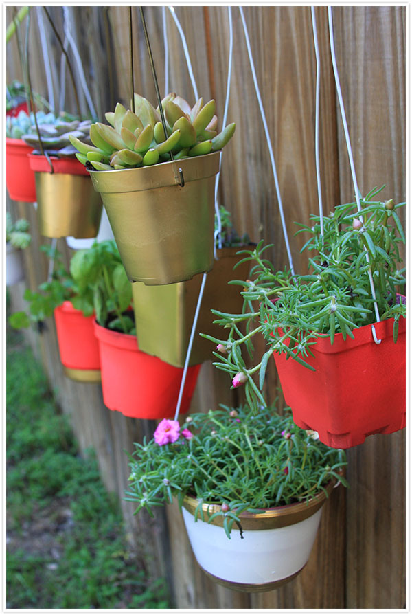 Hanging Fence Garden