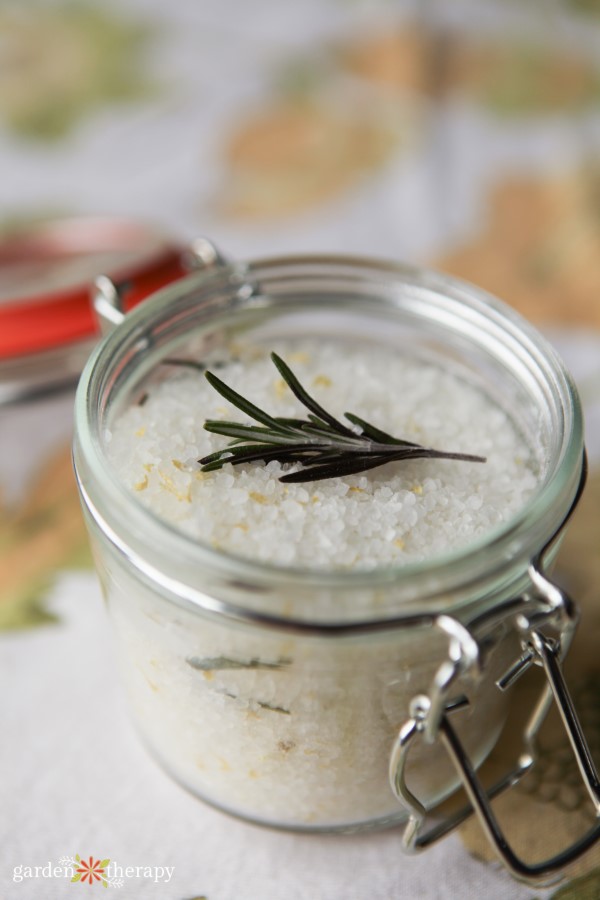 Rosemary Lemon Sea Salt Recipe