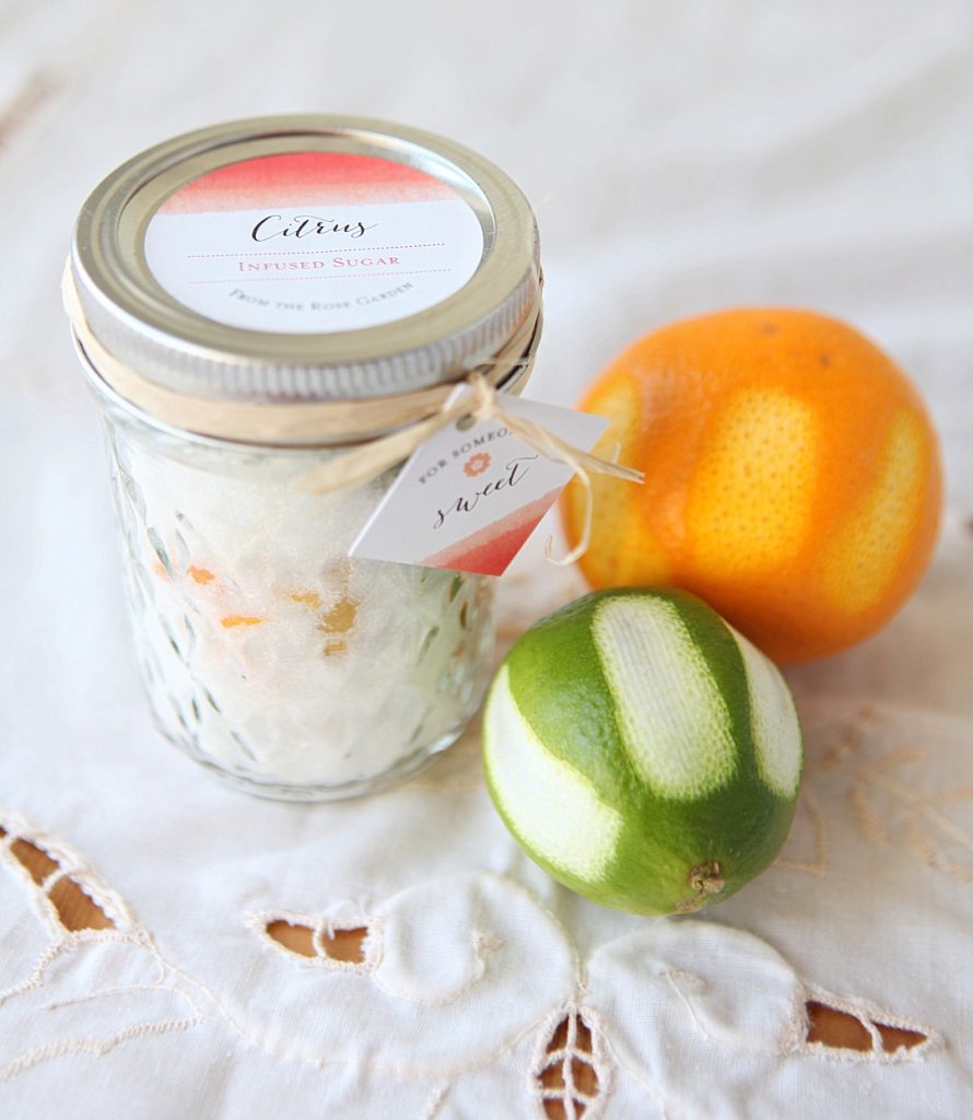 Citrus Infused Sugar