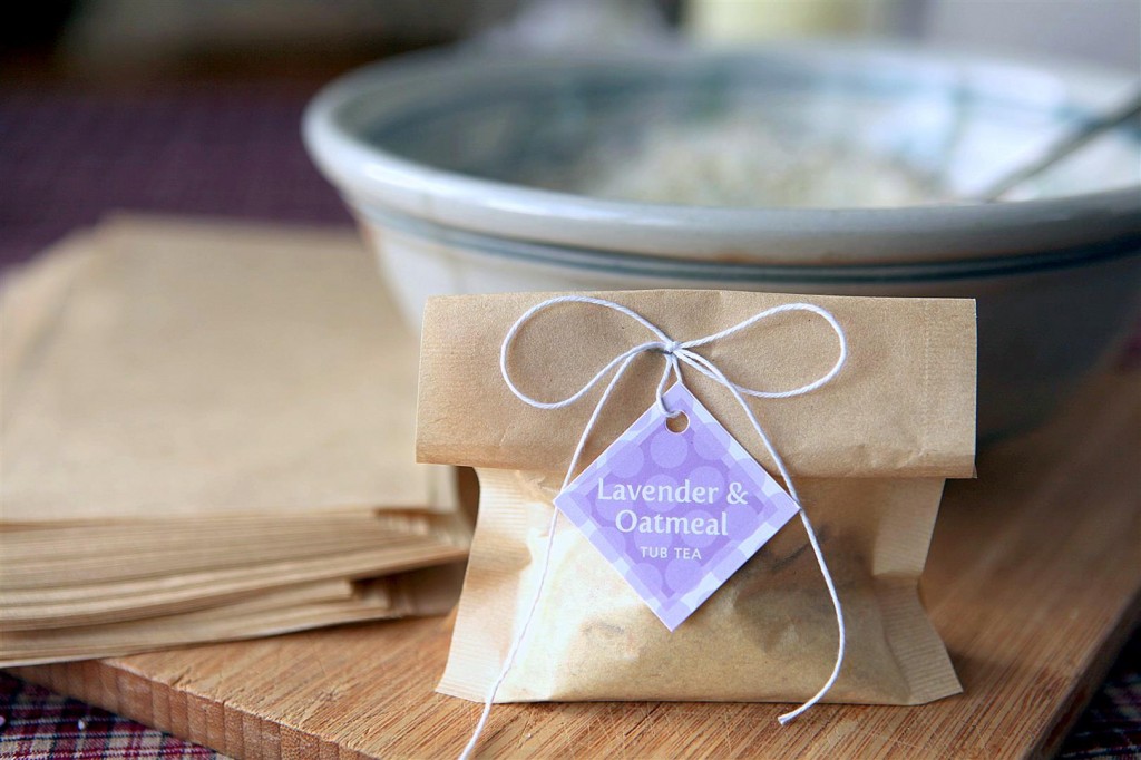 Lavender Oatmeal Tub Tea