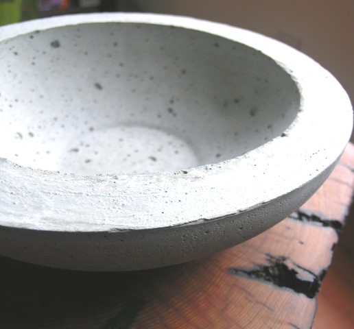 Modern Hypertufa Bowl