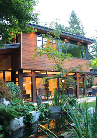 Geometric House Architecture by One SEED Architecture + Interiors Vancouver