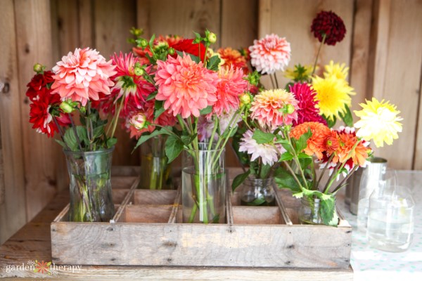 fresh floral arrangements