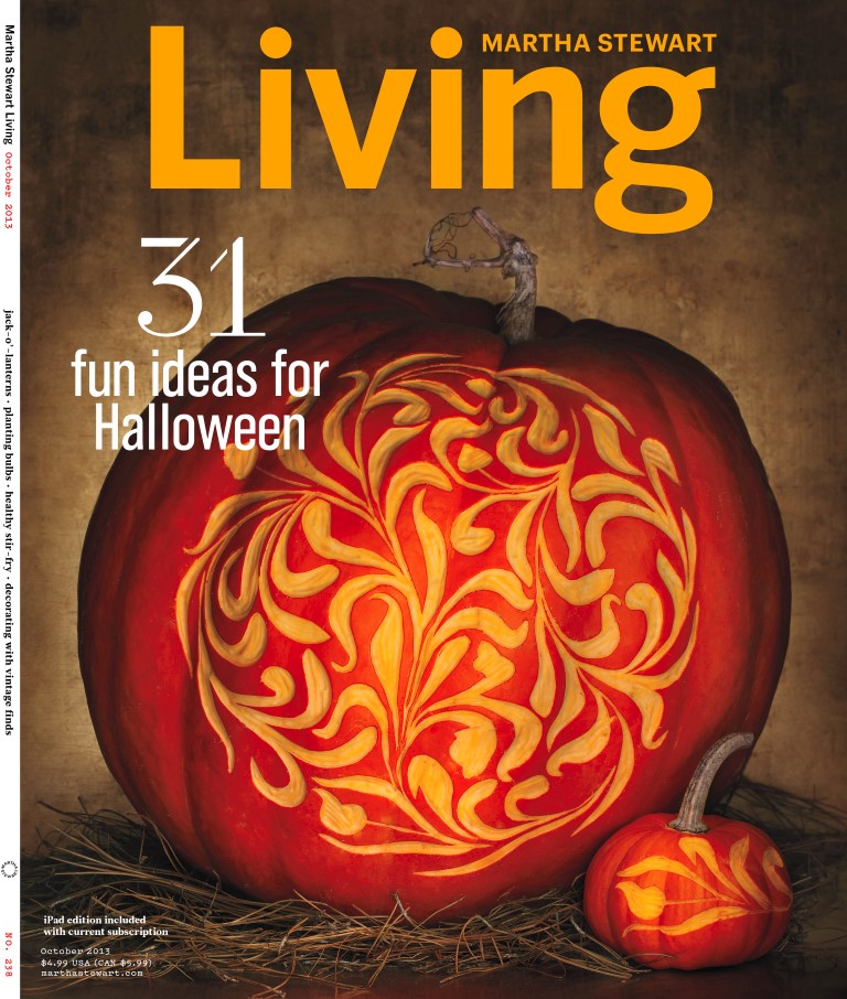 October Martha Stewart Living Cover