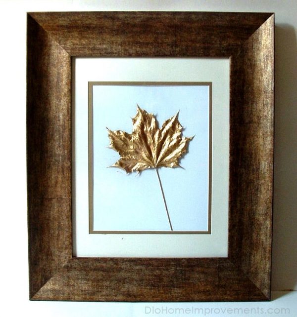 Bring the Outdoors In: Gold Leaf Leaves - Garden Therapy