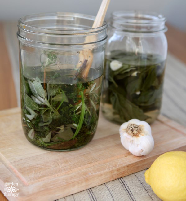 How to Make Herb Infused Vinegar