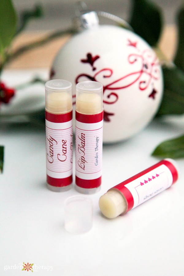 Sweet and Minty Candy Cane Lip Balm