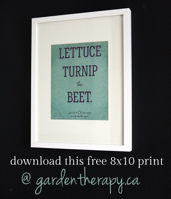 Lettuce Tunip the Beet 8x10 print free download