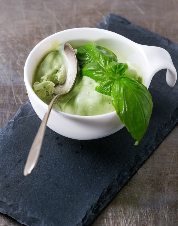 Basil Ice Cream