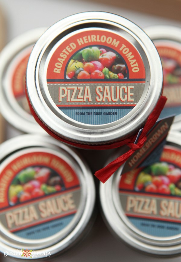 roasted heirloom tomato pizza sauce