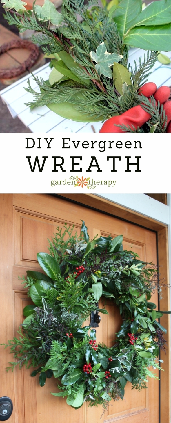 Gardening For Your Front Door: Making a Fresh Wreath