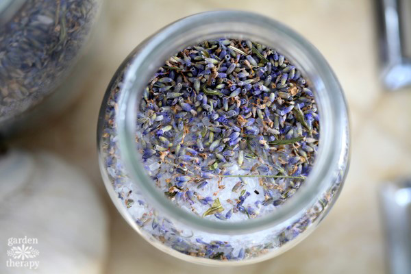 homemade bath salts lavender