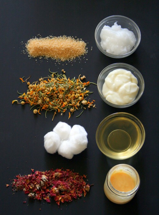 Four Steps to Beautiful Skin with these herbal facial recipes