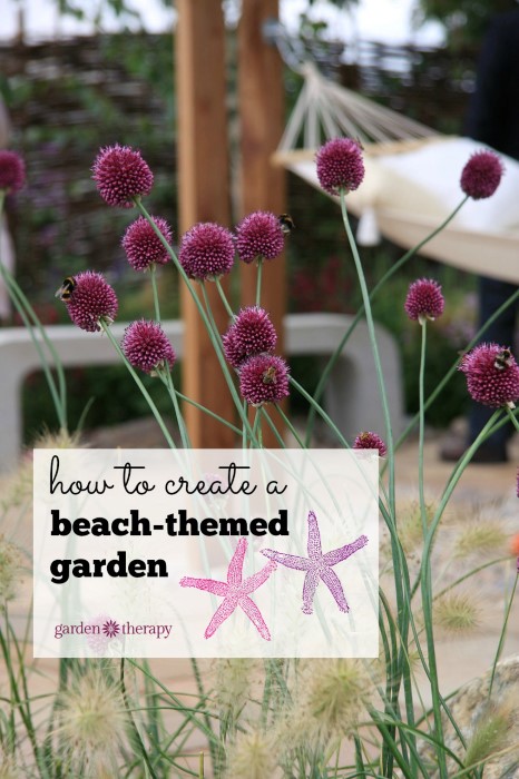 The elements you need to create a beachy seaside themed garden design