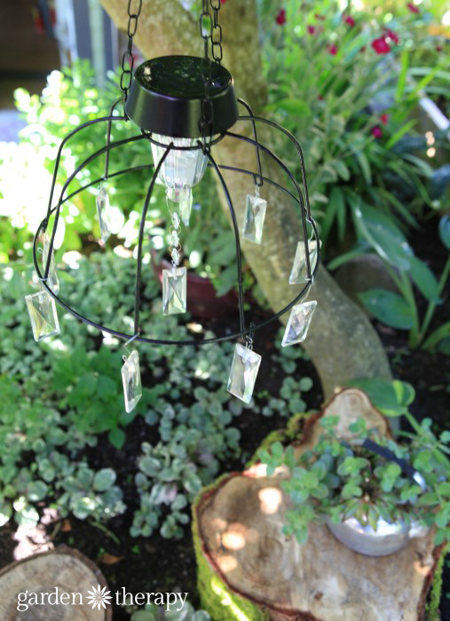 Diy on sale garden chandelier