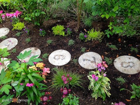 Hopscotch Garden Stepping Stones