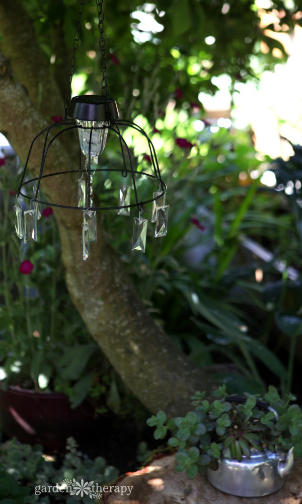 Solar deals light chandelier