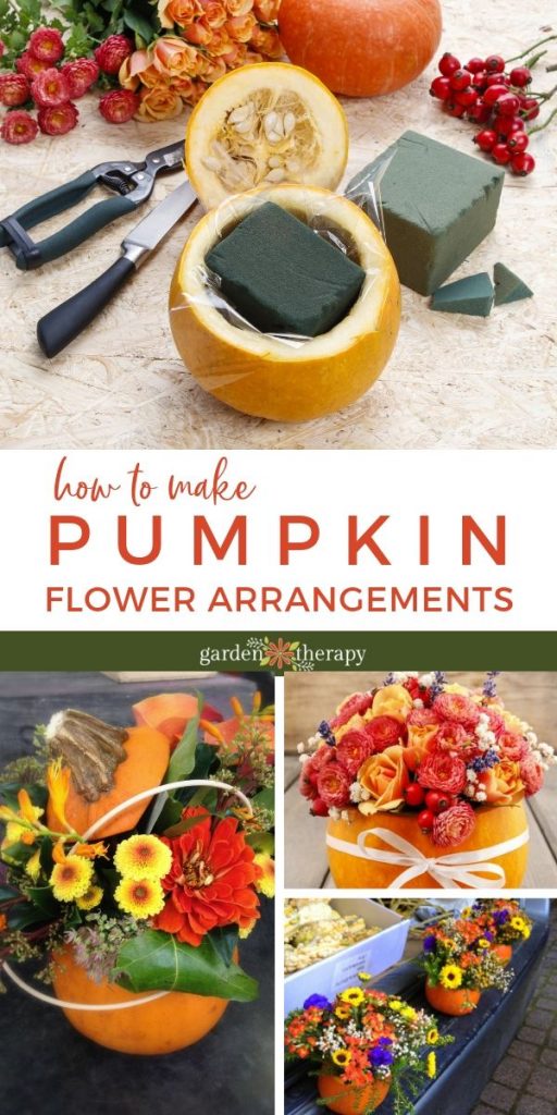 How to Make Fabulous Pumpkin Flower Arrangements for Fall