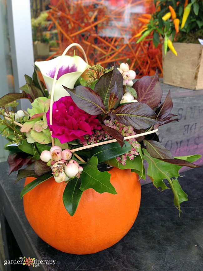 Pumpkin Floral Arrangement