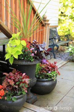 Made for the Shade: Low Maintenance Fall Planters Bursting with Colour