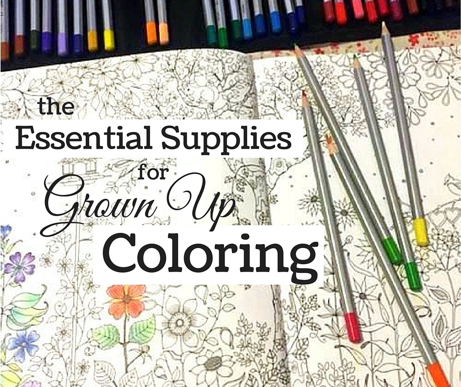 Get stocked up with the right tools and you’ll be coloring your way to a peaceful bliss in no time!